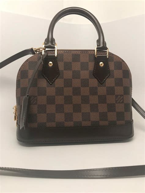 louis vuitton alma bb damier size|Meer.